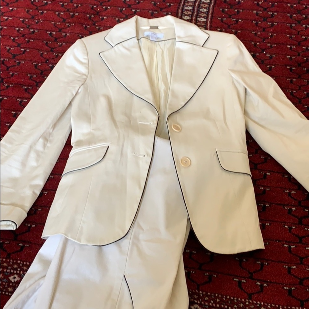 Mango cream white pants suit bought in Paris